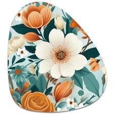 Rimilak Small Mouse Pad 6 x 7 Inch, Irregular Mini Mouse Pad with Non-Slip Rubbe