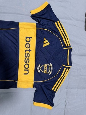 Adidas Boca Juniors 25/26 Indigo Gold Home Jersey Size Small | eBay