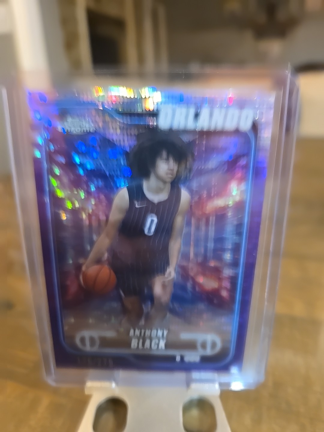 2024-25 Topps Chrome - Anthony Black #48 Purple Sonar Refractor /275