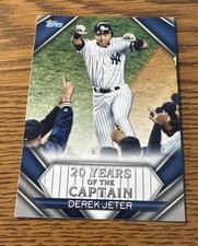 2020 Topps Update Series - 20 Years of the Captain Derek Jeter #YOC-01 YANKEES