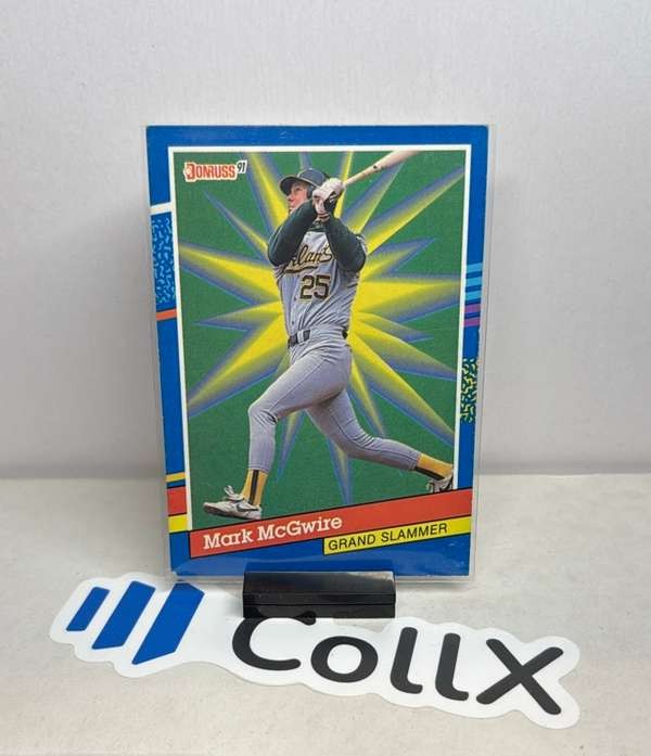 1991 Donruss - Grand Slammers #11a Mark McGwire Very Good