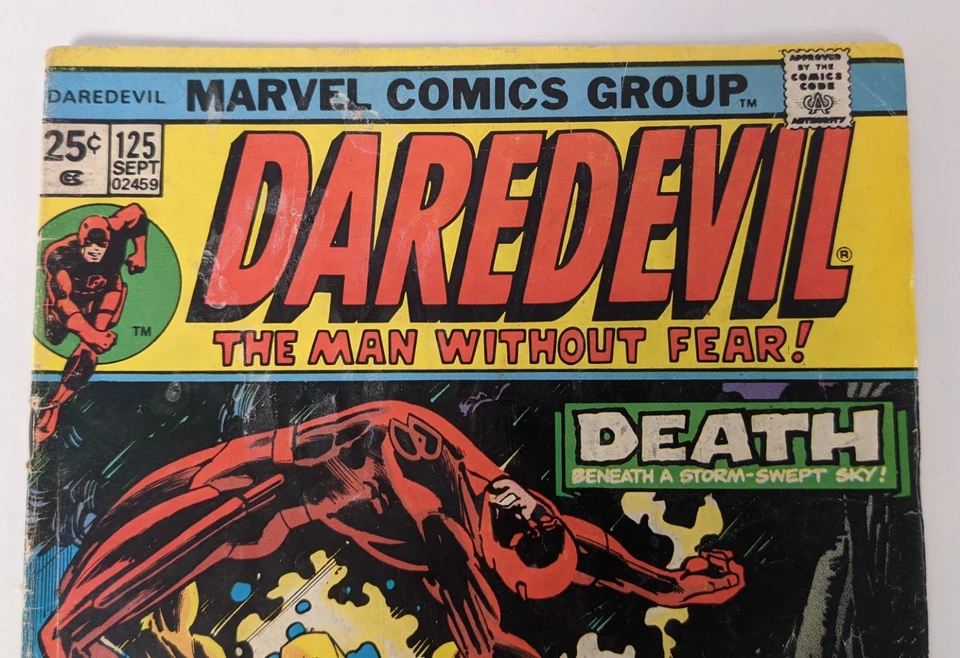 Daredevil #125, 126, 127, 130 4 Key Issue Lot Bronze Age Marvel Comics 1970's - Image 3 of 4