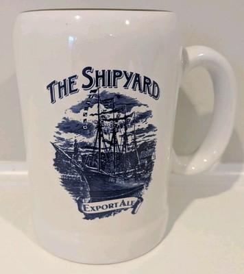 SHIPYARD BREWING CO. CERAMIC PINT MUG/STEIN