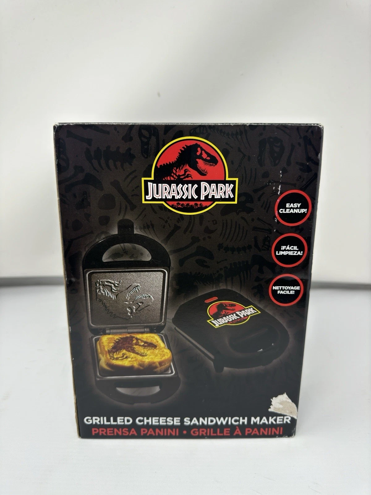 Jurassic Park Collectible Dinosaur Movie Grilled Cheese Sandwich Maker