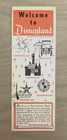 New ListingVintage 1958 Welcome to Disneyland Illustrated Brochure Disney Park Map