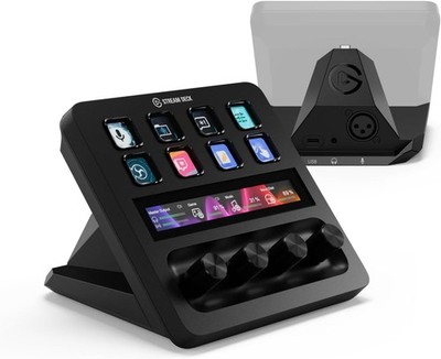 Elgato Stream Deck + XLR - Audio-Mixer + Shure SM7B + NEEWER Low Arm