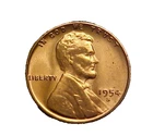 1954-S Lincoln Wheat Cent - Very Nice Ch/Gem BU Red Collector Coin-c7074xsc1