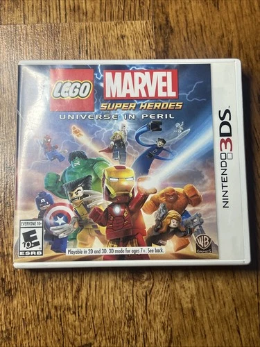 LEGO Marvel Super Heroes Universe in Peril: Nintendo 3DS Tested Complete