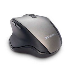 Verbatim Americas Llc 70242 Silent Ergonomic Wireless Blue Led Mouse Graphite