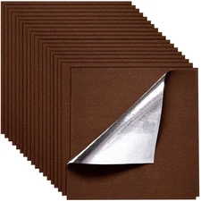 Uimoso 24x24 Inch Carpet Tiles, Pack of 20, Self-Adhesive, Brown