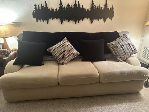 Set of 2 Decorative Throw Pillows, Zippered Covers, Made in USA