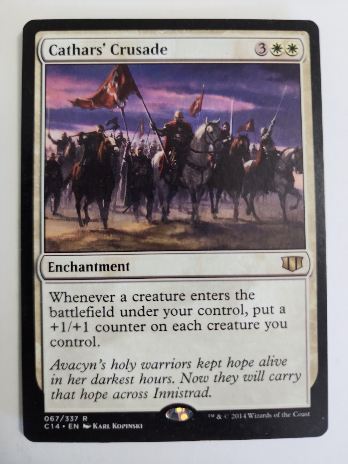 MTG Cathars' Crusade Commander 2014 Edition MP RARE