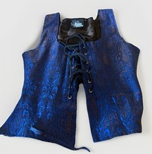 The Pirate Dressing Medieval Wench Renaissance Costume Reversible Bodice Size S