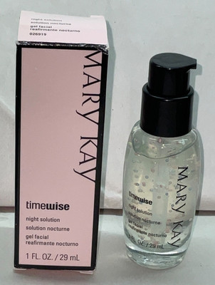 Mary Kay Timewise Night Solution Dry to Oily 026919 1 oz/29 ml NOS