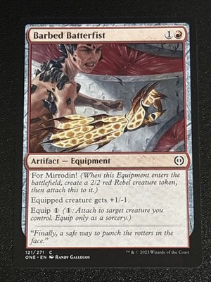 MTG Phyrexia: All Will Be One Barbed Batterfist 121/271 NM