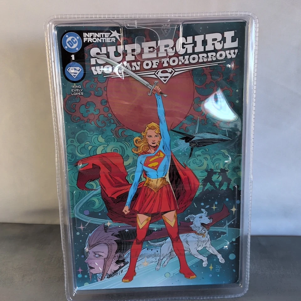 McFarlane Toys DC Multiverse DC Direct Page Punchers Woman of Tomorrow Supergirl - Image 3 of 4