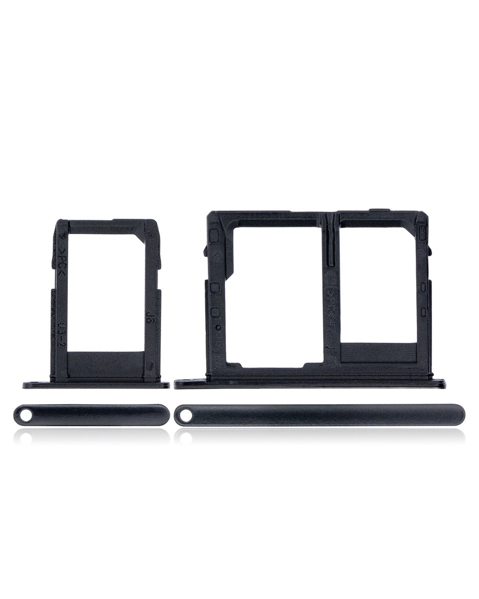 Replacement Sim Card Tray Compatible Samsung Galaxy J8 J810 Black