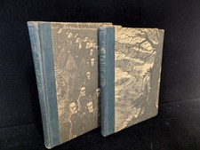 1943 Jane Eyre & Withering Heights HC Set Fritz Eichenberg Random House Bronte