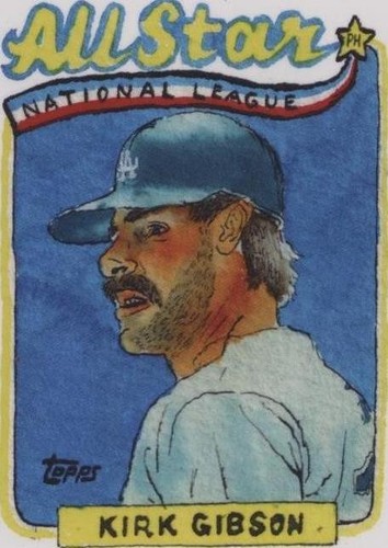 2025 Topps Update Baseball #FPU-10 KIRK GIBSON First Pitch | eBay Topps Kirk Gibson First Pitch 08/10