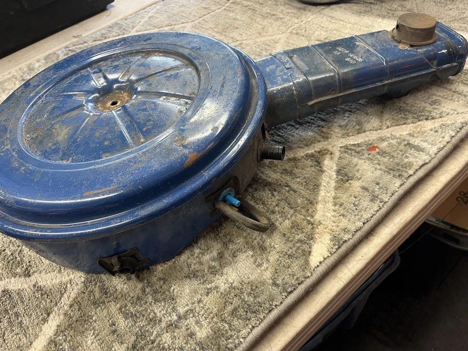 1975 75 Ford Gran Torino Mercury Ranchero Air Cleaner With Snorkel & Lid  OEM - Image 2 of 4