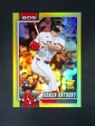 2026 Topps Series 1 75th Roman Anthony #189 RC Rookie Yellow Refractor /399