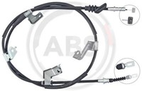 A.B.S. K12164 Seilzug, Feststellbremse Rechts FüR Honda