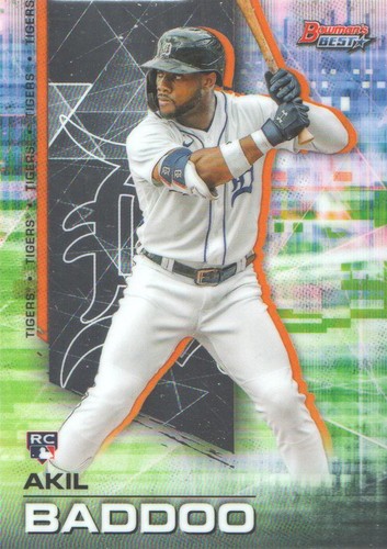 2021 Bowman's Best Baseball #37 Akil Baddoo RC