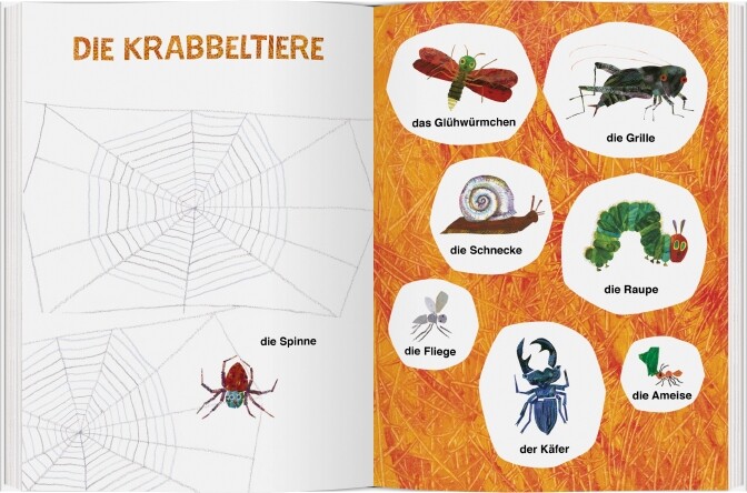 Thumbnail - Eric Carle Die Kleine Raupe Nimmersatt - Mein Großes Bildwör ...