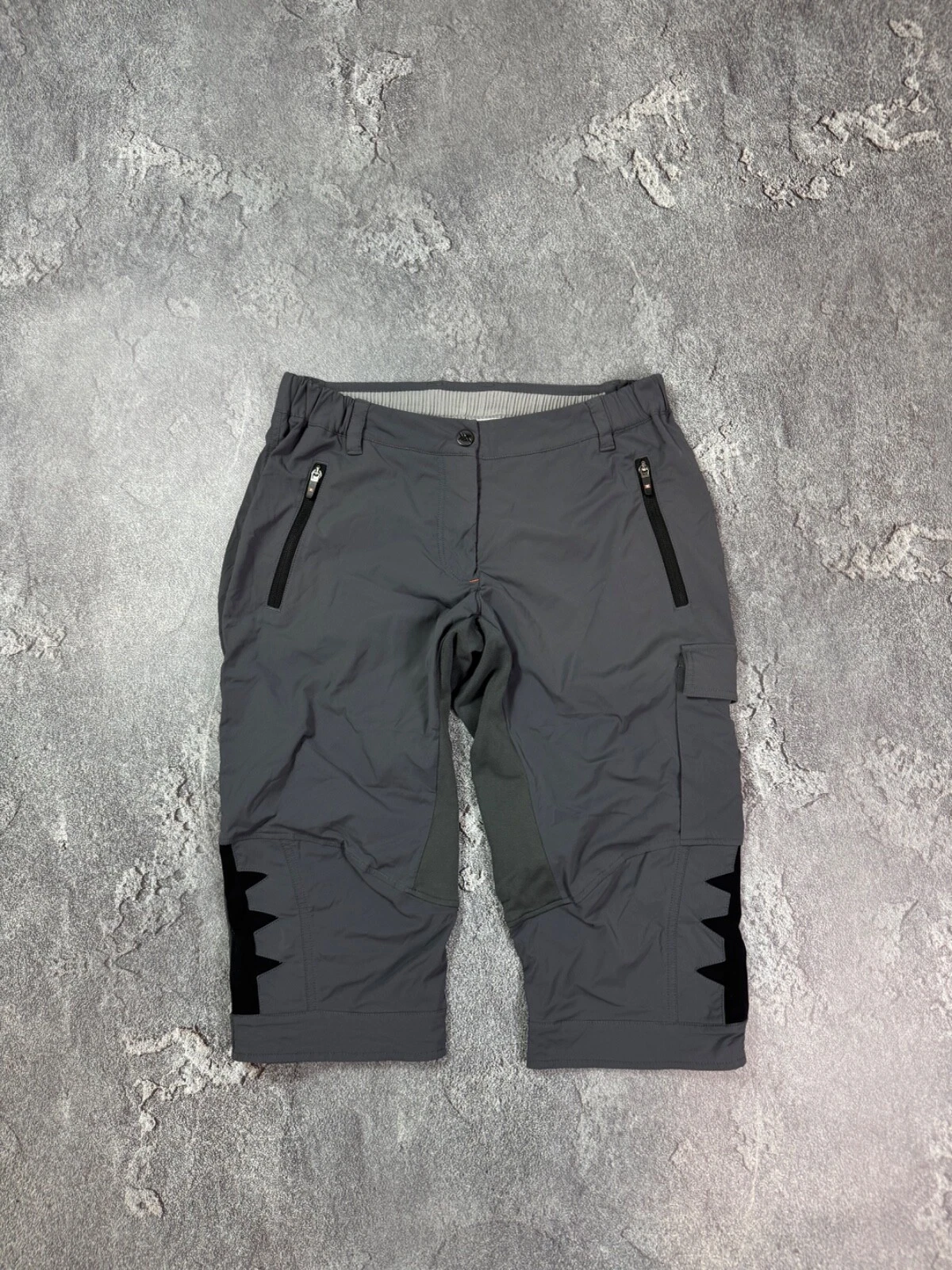 X-Bionic Hiking Shorts Khaki Gray Womens L Fit S Men's Outdoor Climbing Thermal