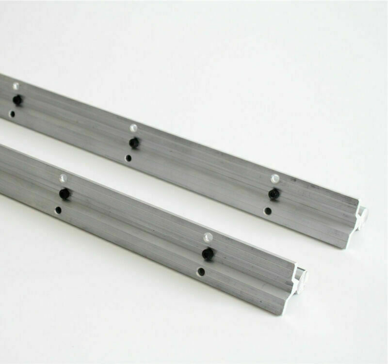 Linear Slide Rail Guide Set: 2x SBR16 600mm Rails & 4x SBR16UU Bearing Blocks
