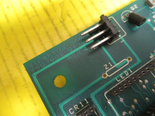 STERLING SCALE CIRCUIT BOARD 750-001 01989 REV 4 - Picture 4 of 4