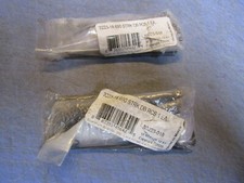 2   Kwikset 83223-690 Venetian Bronze Strike Plate Deadbolt Round Corner Strike