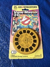 Rare Vintage The Real Ghostbusters View-Master 3-D Set 1987 Sealed On Card