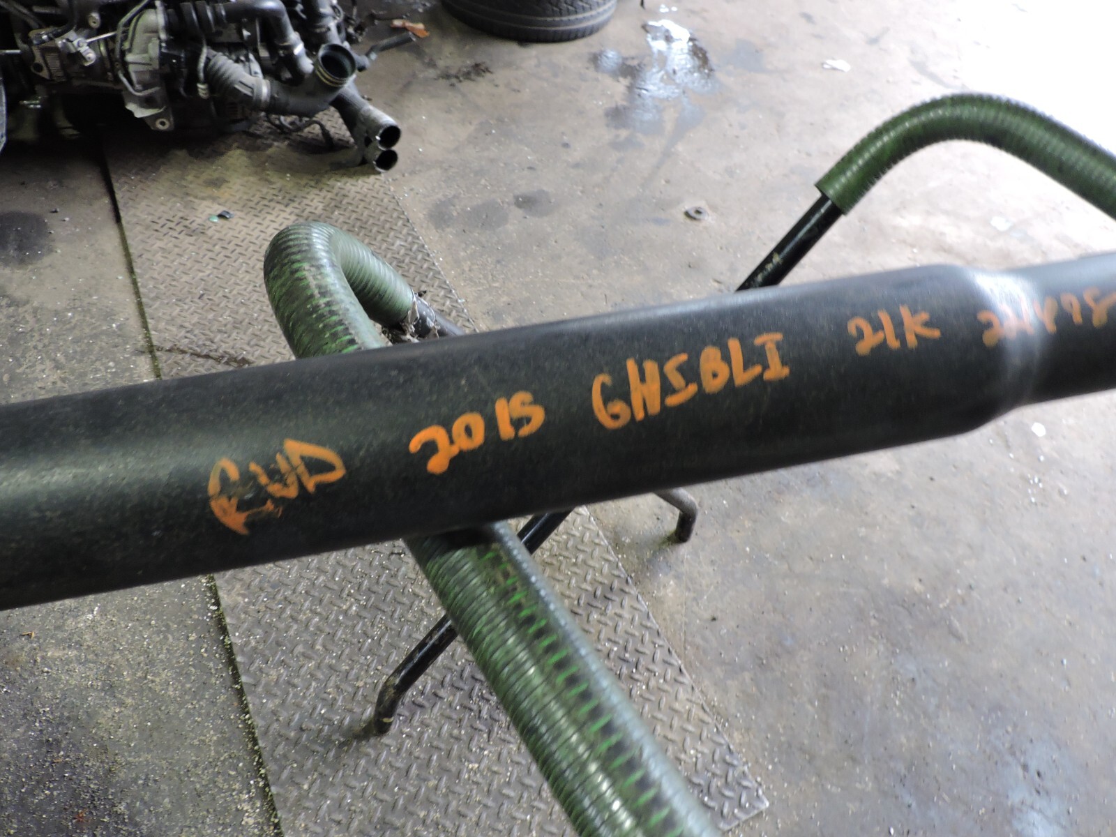 2014-17 MASERATI GHIBLI REAR DRIVE SHAFT ASSEMBLY 21K 06700085450