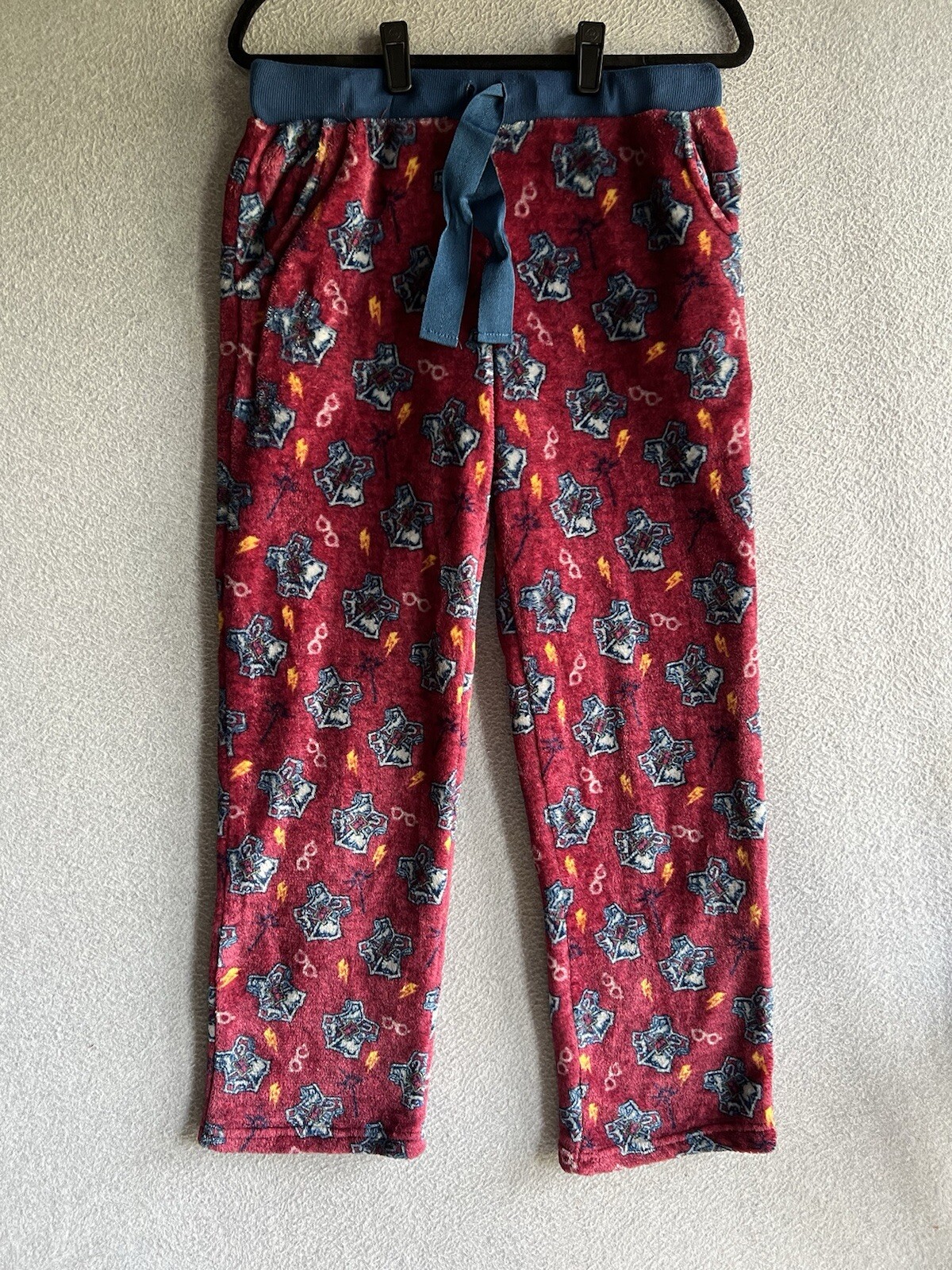 Pantalones de pijama Harry Potter para mujer pequeños de vellón acogedores ropa de dormir vacaciones