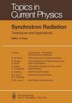 Synchrotron Radiation: Techniques and Applications by K. Codling (English) Paper