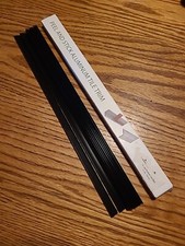 10-Pack 12 Inch Peel and Stick Aluminum Tile Trim, Decorative Kitchen Backsplash