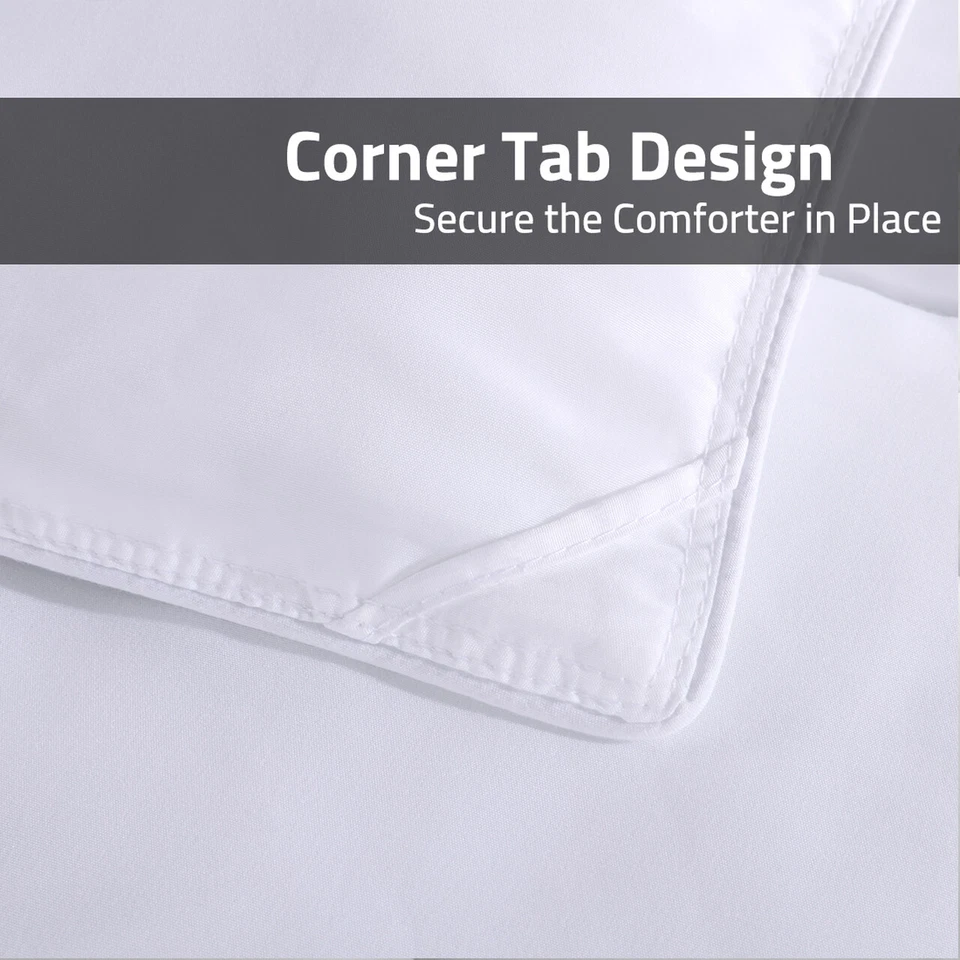 Ultra Soft All Season Quilted Hotel Down Alternative Comforter Reversible Fluffy - Image 3 of 4