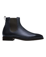 Bally Scavone 6231278 Men's Smoke Grey Deer Handpaint Leather Boots MSRP $1350
