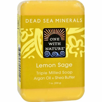 One with Nature bar soap Lemon verbena 7oz (893455000127)