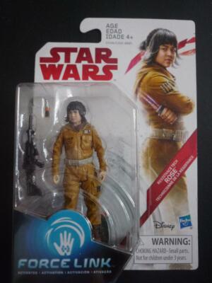 Star Wars The Last Jedi Rose Resistence Tech figure 3.75'' Force Link MOC Mint