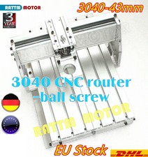 『EU』3040 CNC Router Aluminium Frame Desktop Carving Milling Machine&43mm Bracket