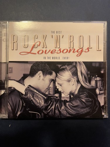 THE BEST ROCK N ROLL LOVE SONGS IN THE WORLD EVER! Used 52 Track Compilation Cd