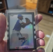 2018 Leaf All American Classic Sanson Faltine III BA-SF3 3/15