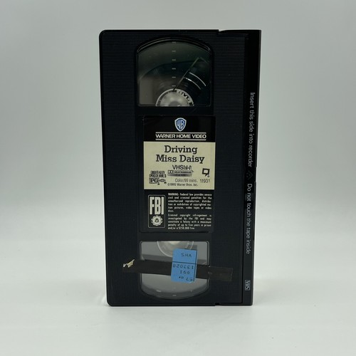 Driving Miss Daisy VHS, 1989 Morgan Freeman The Warehouse Video Rental - Picture 5 of 7