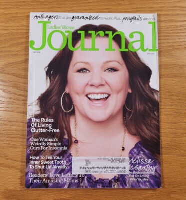 Ladies' Home Journal Magazine Back Issue May 2012 - Melissa McCarthy On Cover