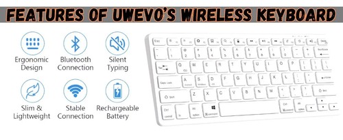 NEW SLIM WIRELESS BLUETOOTH KEYBOARD FOR IMAC IPAD ANDROID PHONE TABLET PC UK - Picture 7 of 8