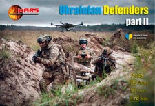Mars Figures 72143 1:72 Ukrainian Defenders set 2 plastic model kit