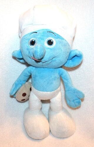 Smurfs The Clumsy Smurf Huge Big Large Plush Soft Doll Stuffed Toy