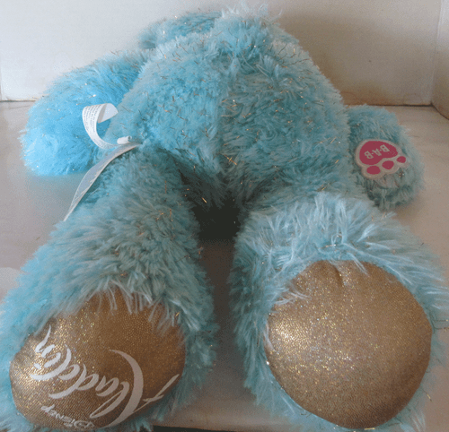 Disney Aladdin Plüschtier Prinzessin Jasmin 16 Zoll gesprenkelt blau einen Bären bauen - Bild 5 von 5